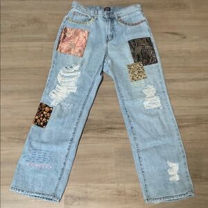 BDG Cowboy Jeans with Distressed Details